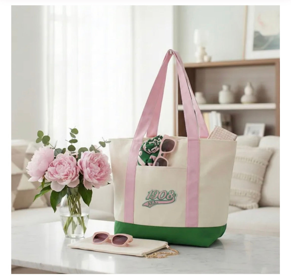 1908 Canvas Tote