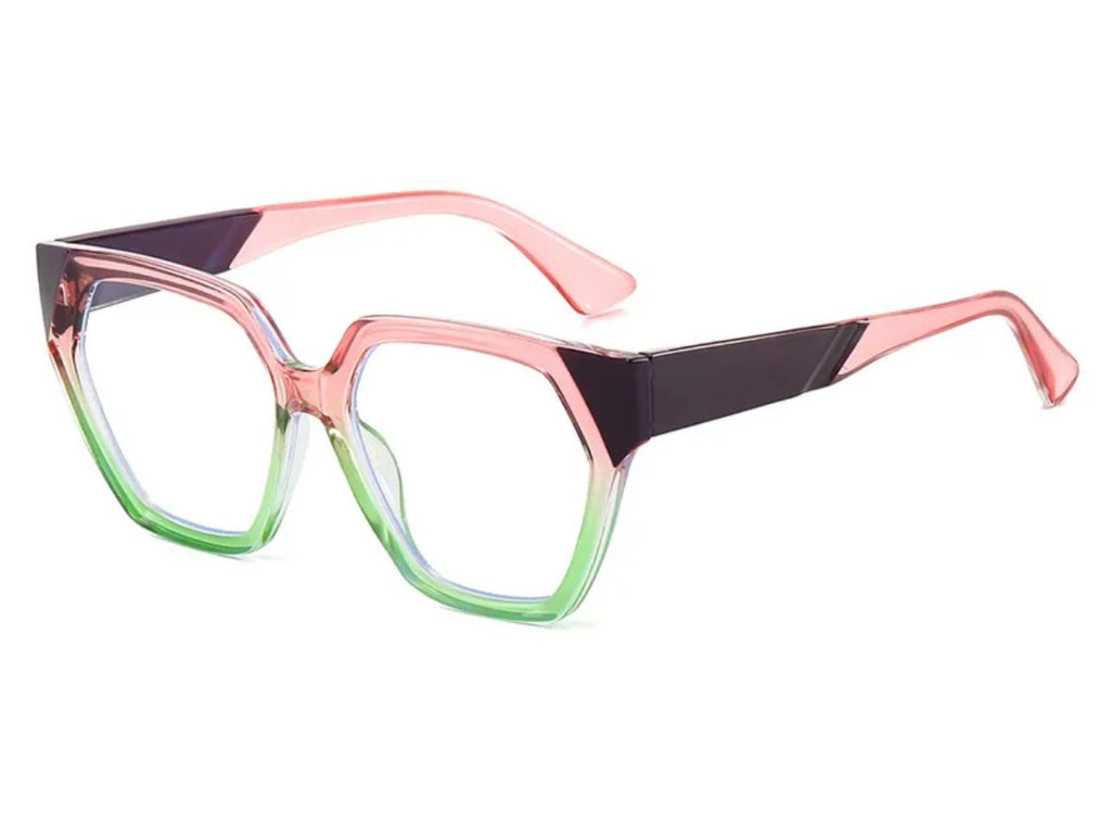 Pink and Green Glasses