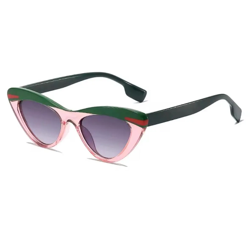 Pink and Green Sunglasses