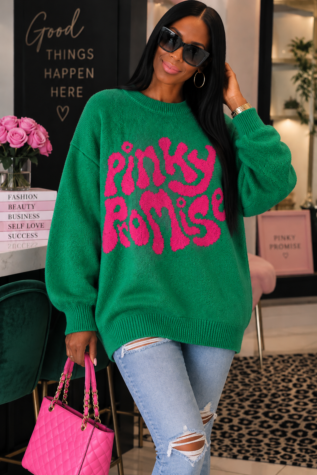 Pinky Promise Sweater