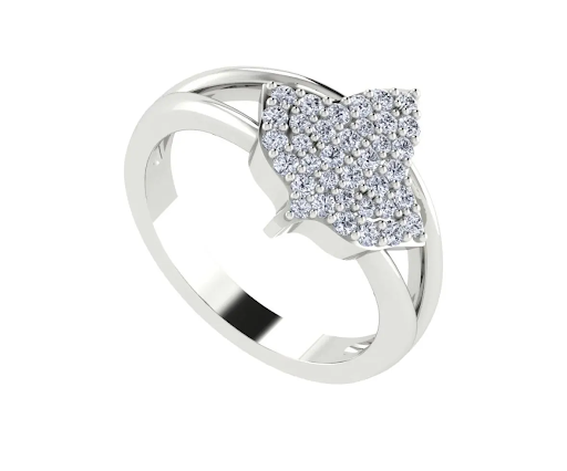 Sterling Silver Ivy Leaf Ring