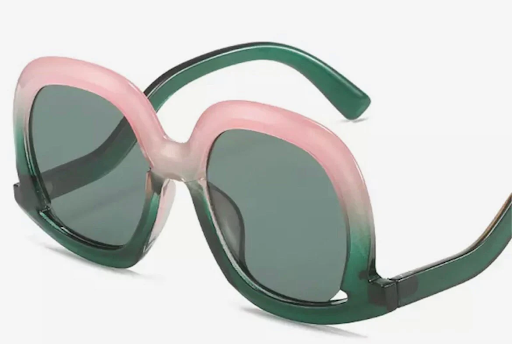 Pink and Green Sunglasses