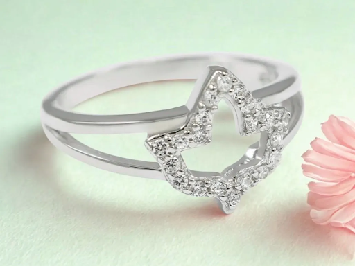 Ivy Leaf Sterling Silver Ring AKA Inspired Sorority Ring